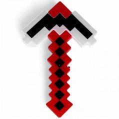 Кирка "Minecraft/Майнкрафт", 34 см, красная
