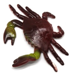 Игрушка-антистресс резиновая "Краб" (желтый)