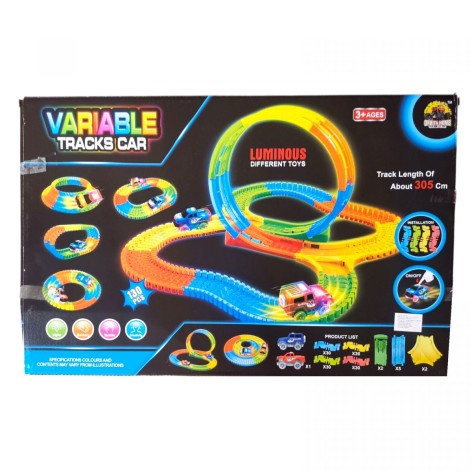 Трек с машинкой батар.мир.кор.48,5*7*32 см.