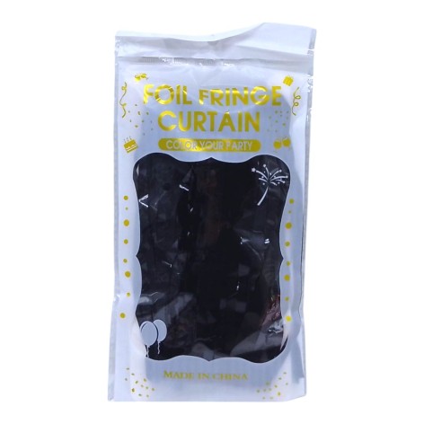 Фотозона-шторка Дощик ЧОРНИЙ 1*2м 1.6мкр