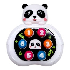 Игра стукалка "Панда" с цифрами 11*10*3.5 см