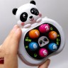 Игра стукалка "Панда" с цифрами 11*10*3.5 см