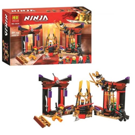 Конструктор "Ninja. Бой в тронном зале", 251 дет