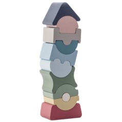 Развивающая деревянная игрушка "Пирамидка"