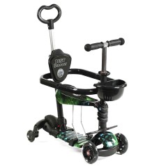 Самокат 5 в 1 Best Scooter , с доп. колесами