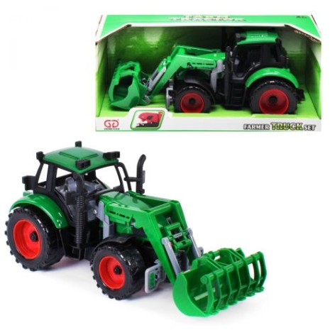 Трактор "Farm World", зелений