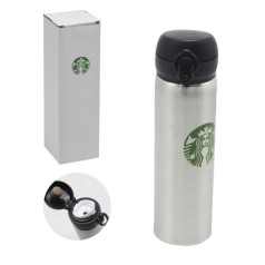 Термос "Starbucks", 500 мл, стальной (металлик)