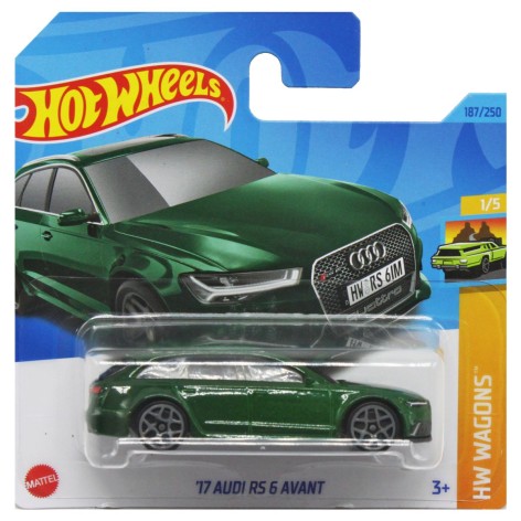 Базова машинка Hot Wheels 17 audi rs 6 avant