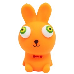 Игрушка-антистресс "Кролик", оранжевый