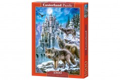 Пазлы "Волки и замок", 1500 эл