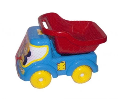 Машинка самоскид №1 (з червоним кузовом)