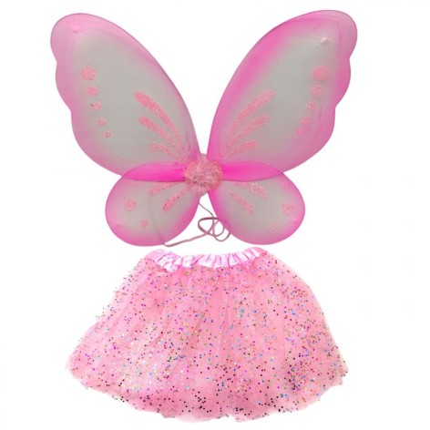 Маскарадний костюм "Крила" (РОЖЕВИЙ)