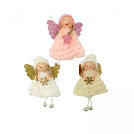 Украшение-игрушка елковая Ангелочек (МИКС)