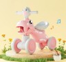 Велобег JOY 4-х колесный LK-30721 (1) колеса PU, рама пластик, озвучивание и подсветка, в коробке