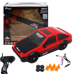 Машинка на радиоуправлении "Drift Returns", красная