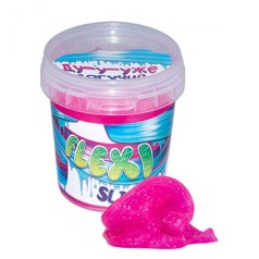 Слайм "Flexi Slime" 125 г, розовый