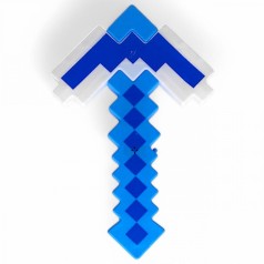 Кирка "Minecraft/Майнкрафт", 34 см, синяя