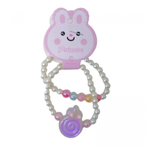 Браслет підвійний "Перлини" 1шт. (16407)