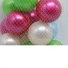 Набір кульок 70мм 20шт перламутрових в сітці 8928 ТЕХНОК
