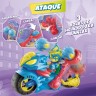 Игровой набор SUPERTHINGS S – ТУРБО АЙС (мотоцикл, казум-кид, фигурка)