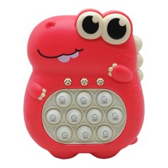 Электронная игра "Finger Press Pop-It Console: Динозаврик" (розовый)