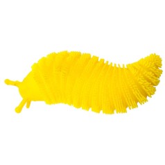 Световой силиконовый ежик Улитка 14 см (ЖЕЛТЫЙ)