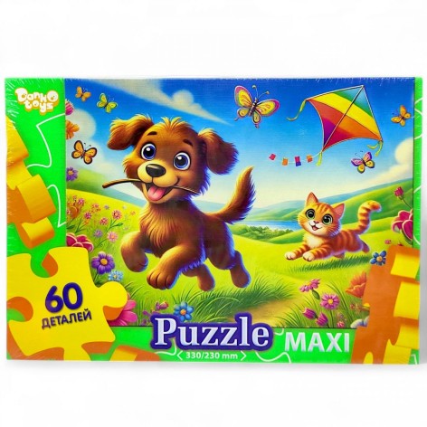 MAXI PUZZLE 60 "ДРУЗЬЯ НА ЛУГУ"