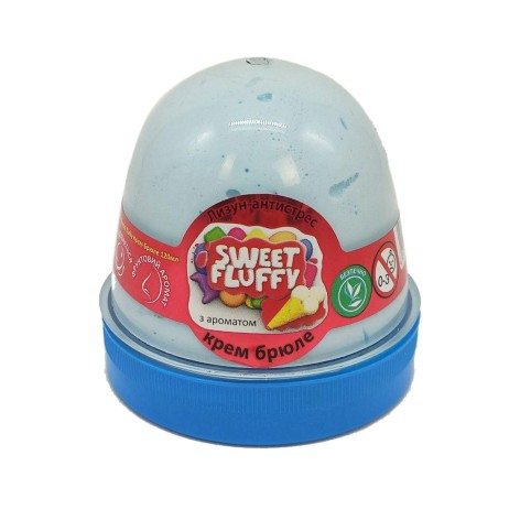 Лизун-антистрес "Sweet fluffy: Крем Брюле" 120 мл