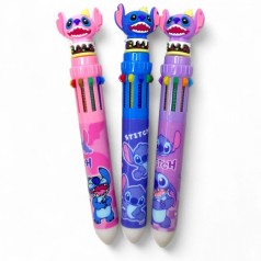 Ручка стич (пишет разными 10 цветами) микс видов