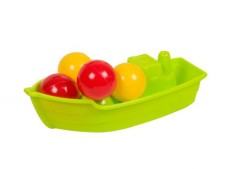 Човен з кульками (салатовий)