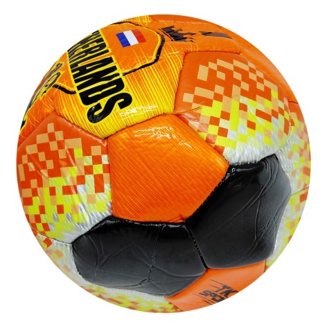 МЯЧ ФУТБОЛЬНЫЙ №5, PVC, ВЕС 330-350 ГРАММ, Оранжевый