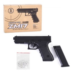 Пістолет металевий ZM17 із кульками
