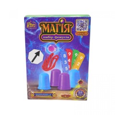 гр Набор фокусов "Магия" 38488 (36/2) "4FUN Game Club", 28 способов игры, QR-код с видео мастер-классом, в коробке