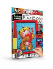 Вышивка на пластиковой канве "PLASTIC CANVAS: Мишка"