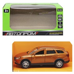 Машинка металлическая "АВТОПРОМ", коричневый