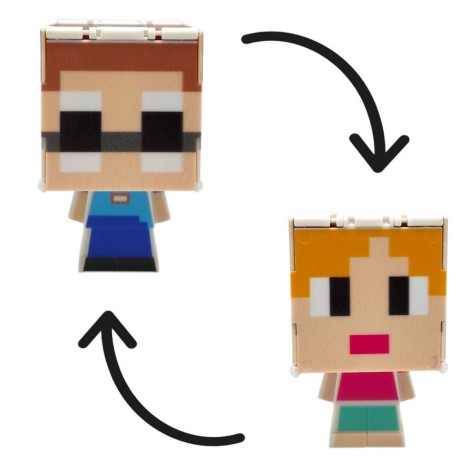 Герой-трансформер "Майнкрафт/MINECRAFT" (вид 13) в коробке