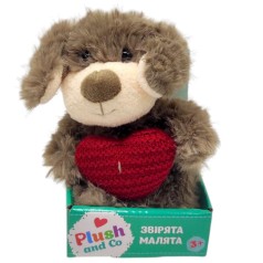 М'яка іграшка "Plush and Co. Песик" (КОРИЧНЕВИЙ) 12 см
