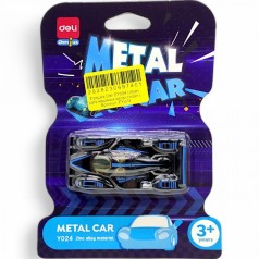 Машинка металева Deli "Urban cars" (чорна)