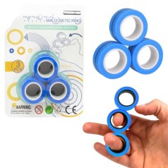 Игра-антистресс "Magnetic Ring", синий