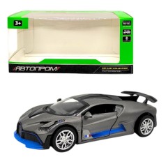 Машинка металлическая "Автопром. СЕДАН" (СЕРАЯ)