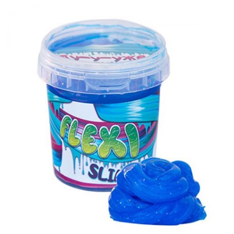 Слайм "Flexi Slime" 125 г, синий