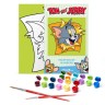 Набір для розпису по номерах для дітей WB "Tom and Jerry: Веселі пригоди" 25х25см