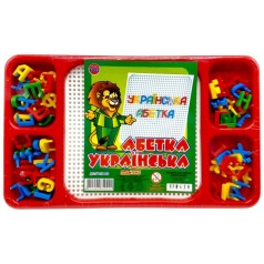 Мозаика "Украинская азбука" (Красный)