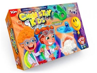 Уценка. Большой набор для опытов "Chemistry Kids" (укр) - деформирована коробка