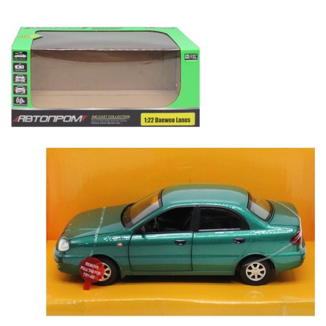 Машина "Daewoo Lanos", зелена
