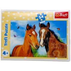Пазлы "Животные. Лошади" 54 эл