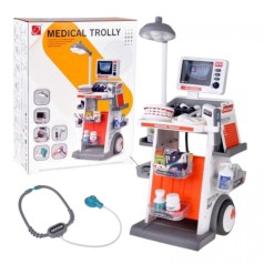 Лекарственный стол стоматолог из аксес.батар.муз.мир.кор.43*15*33 см.