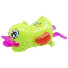Музыкальная игрушка "Уточка", зеленая
