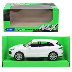 Машина металл Porsche Cayenne Turbo 1:24 белая