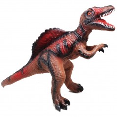 Динозавр резиновый "Тиранозавр", коричневый